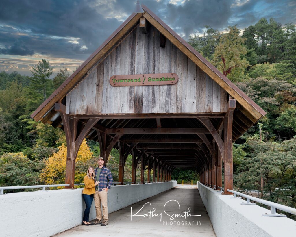 Engagement photos from Kathy Smith Photography in the Smoky Mountains