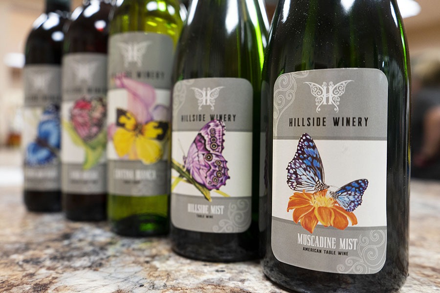 Hillside Winery wines make a great addition to your bridesmaid box