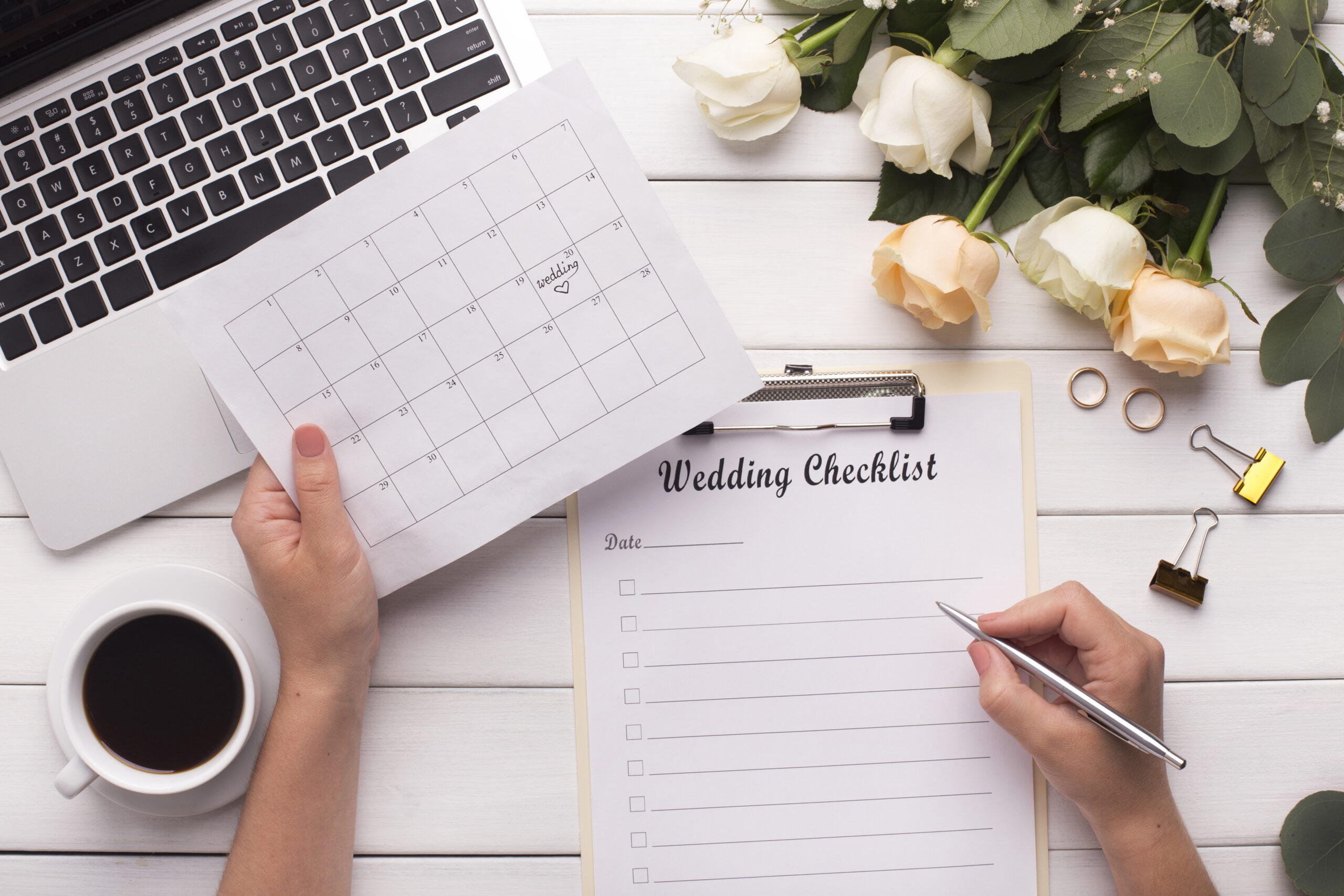 Building a wedding planning checklist for your Smoky Mountain wedding.