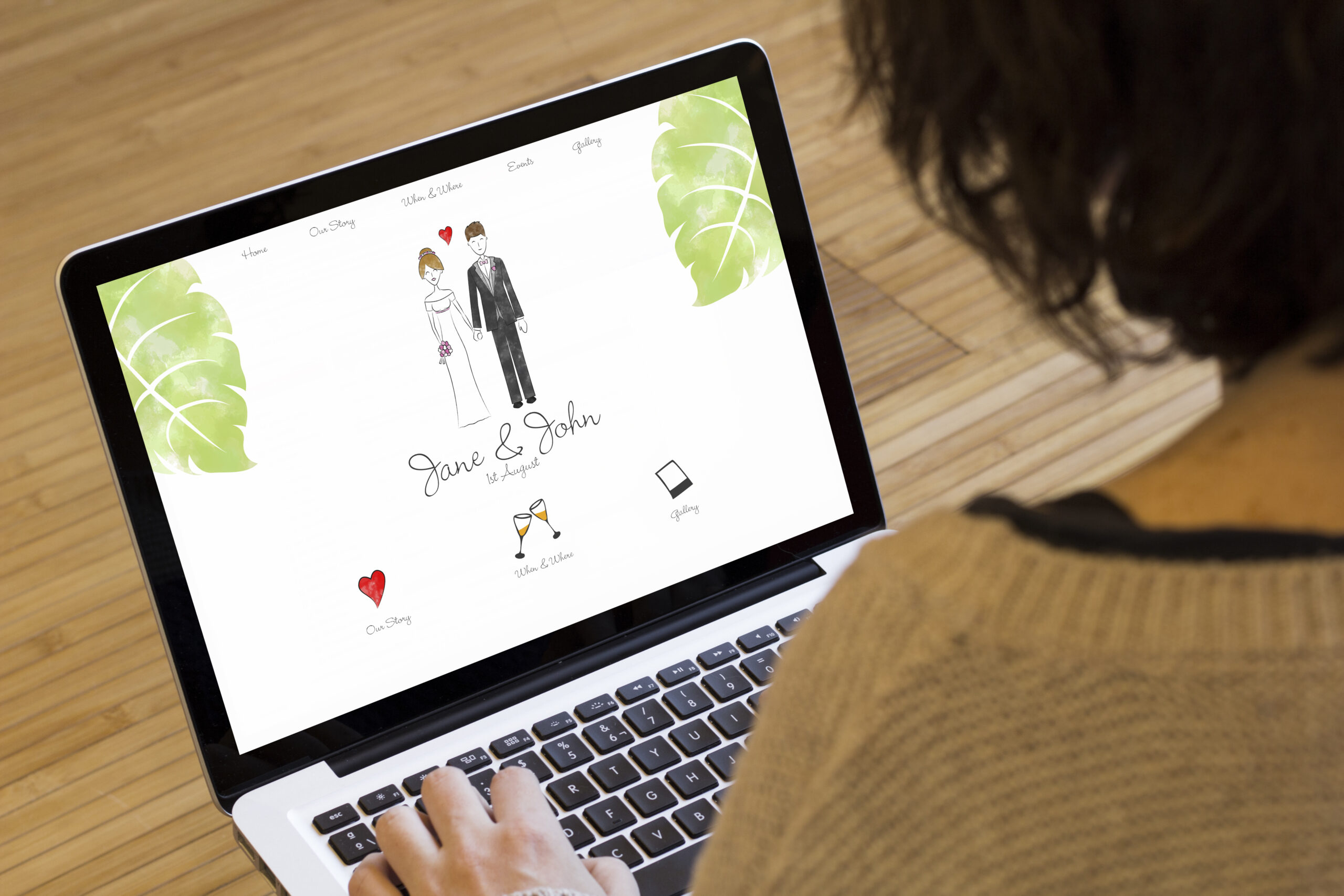 Build a wedding website for your Smoky Mountain wedding.